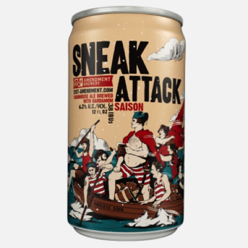 21st Amendment Sneak Attack Saison Review