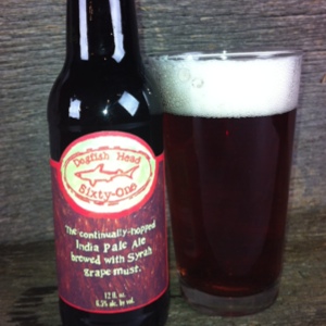 Dogfish Head Sixty-One Review: An IPA with Syrah Must