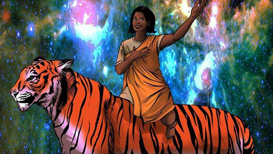 Tiger Tamer & Comic Book Heroine Raises Rape Awareness in <i>Priya's Shakti</i>