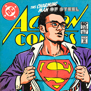 <i>Post-Punk/New Wave Super Friends</i> Project Mashes Up '80s Idols With Superheroes