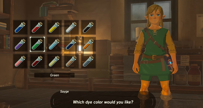 Zelda Armor Upgrade Chart