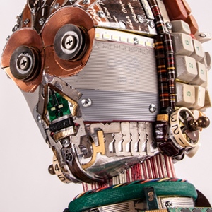 Intricate <i>Star Wars</i> Busts Created From Tech Parts
