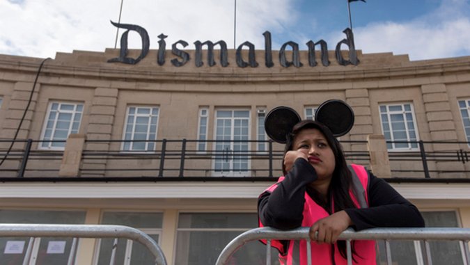 Welcome to Dismaland: Banksy Creates Desolate, Deranged 'Bemusement Park'