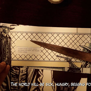 Stop-Motion Comic Books by Edson Oda