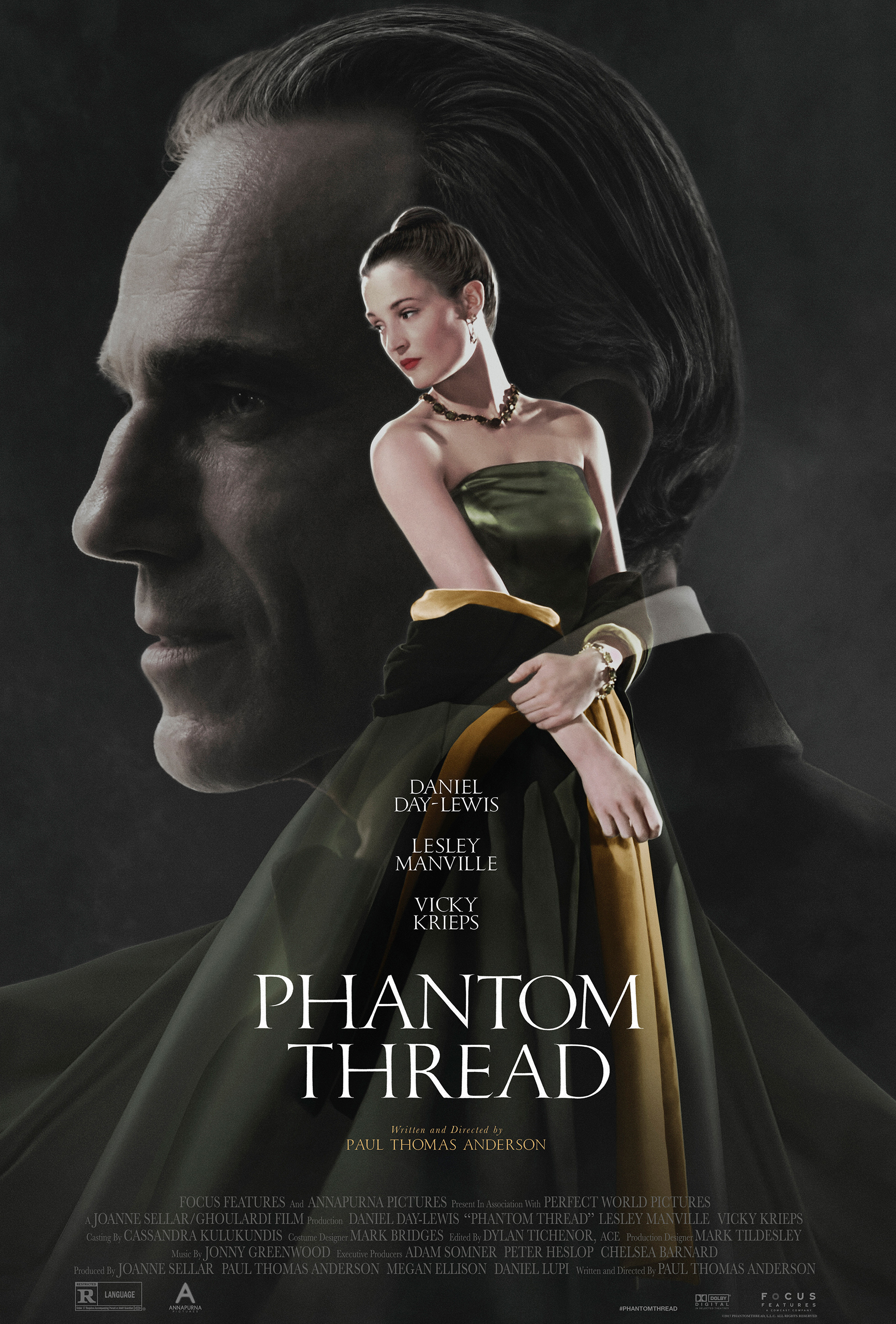 Image result for phantom thread poster