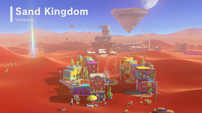 List Of All Kingdoms And Power Moons In Super Mario Odyssey