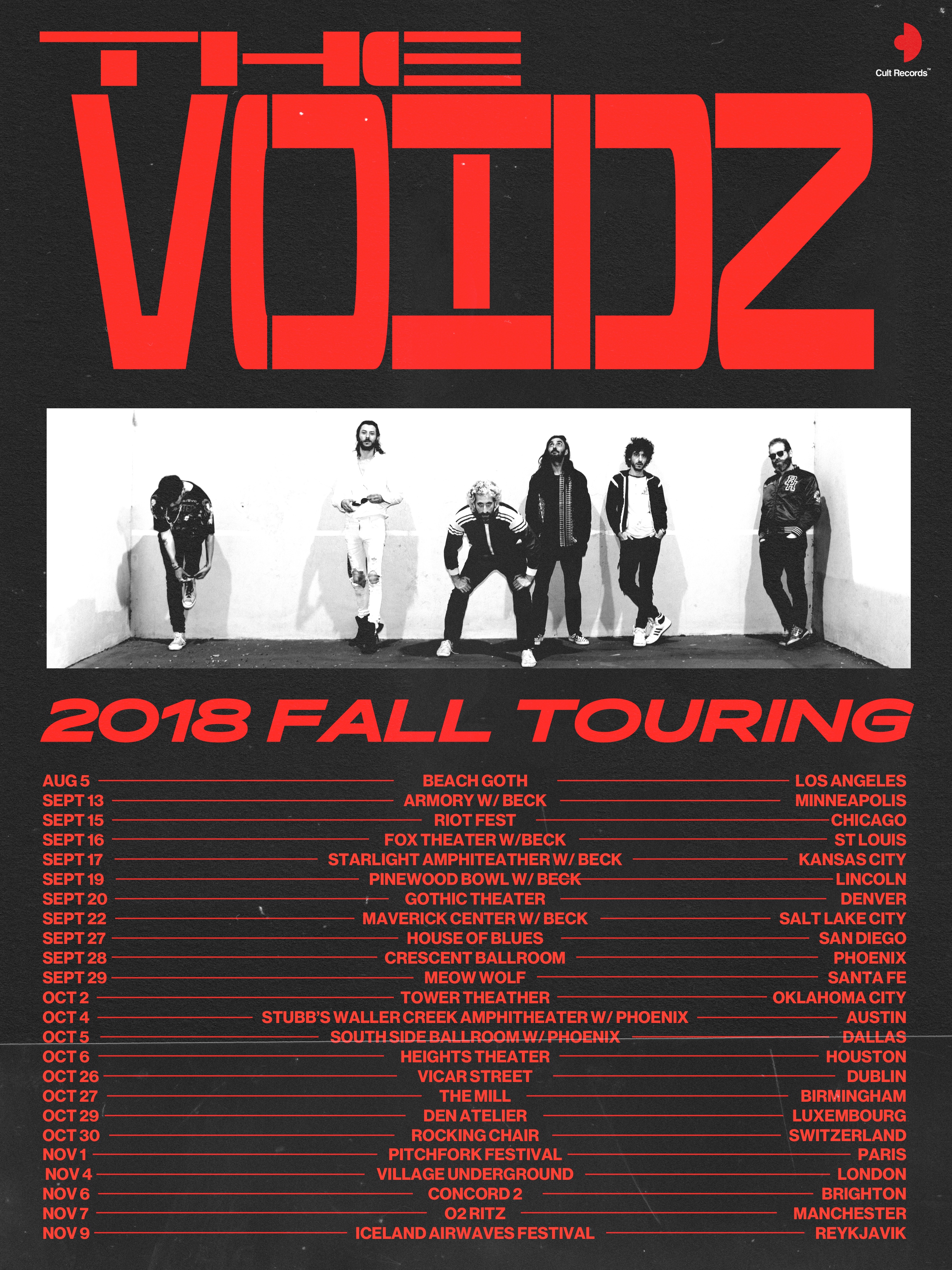 The Voidz Announce Fall Tour Dates, Including Shows with Beck and