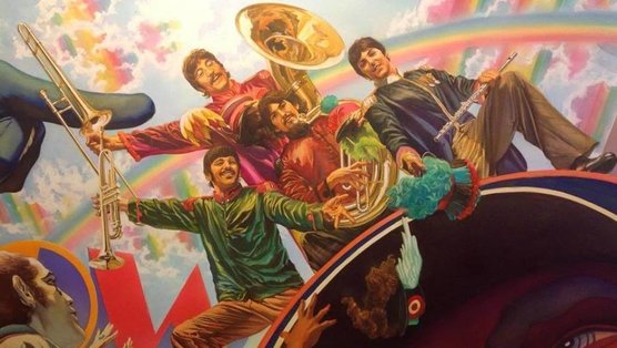 Comic Book Artist Alex Ross Unveils Official Beatles Artwork