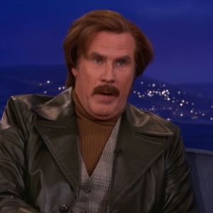 Watch Ron Burgundy Talk Prison Riots, Sing to Rob Ford on <i>Conan</i>