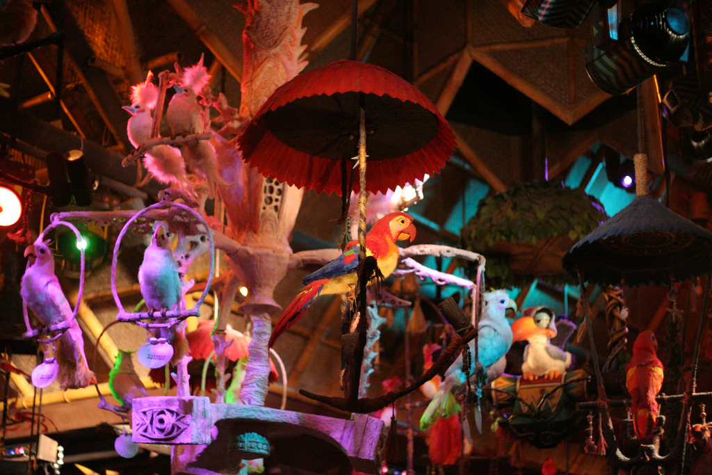 jim shore enchanted tiki room