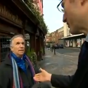 BBC Reporter Approaches "Man on the Street" Who Happens to be Henry Winkler