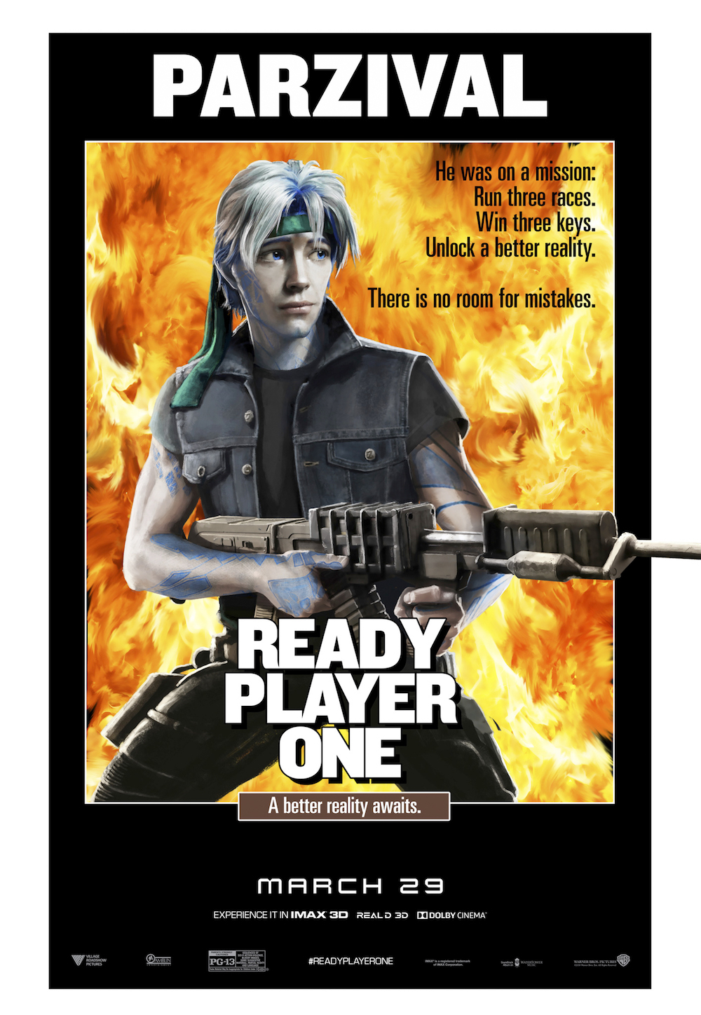 Ready Player One's New Posters Are Being Roundly Mocked and It's Hilarious  - Paste Magazine