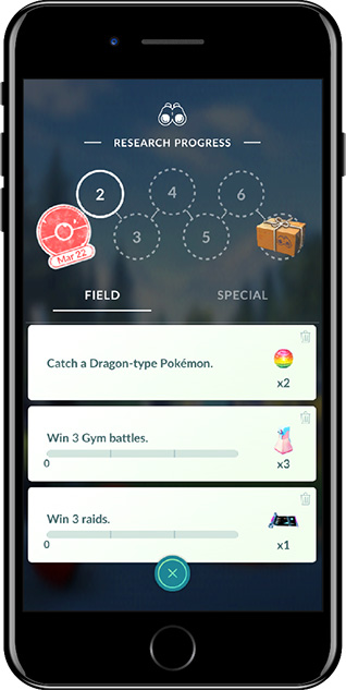Pokémon Go adds research and Mew