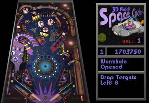 space cadet pinball play online