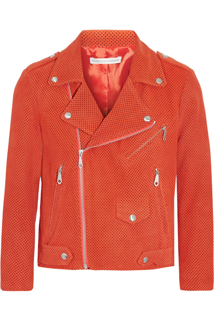 Colorful Leather Jackets to Welcome Fall In