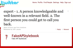 Fake AP Stylebook Twitter Account Lands Book Deal