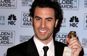 Sacha Baron Cohen Writing 007 Parody