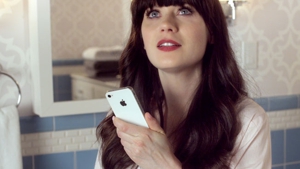 Watch Zooey Deschanel's iPhone Commercial