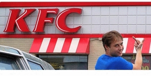 Pixies frontman Frank Black gives KFC the bird
