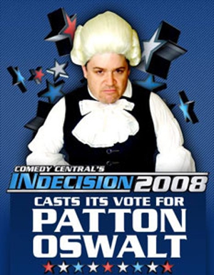 Patton Oswalt lusts for John McCain book, blogs election