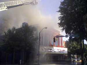 Georgia Theatre Catches Fire in Athens
