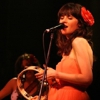 She & Him Pal Around On Home Video Recording of "Stars Fell on Alabama"