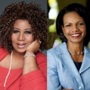 Aretha Franklin Performs Duet with Condoleezza Rice