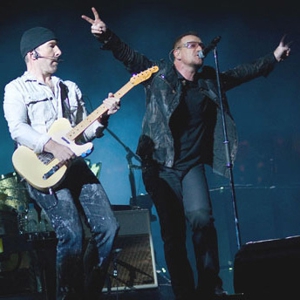Watch Some People Outside U2's Italy Rehearsal Space Listen to the Band Play a New Song