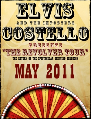 Elvis Costello Tours Behind "Spectacular Spinning Songbook"