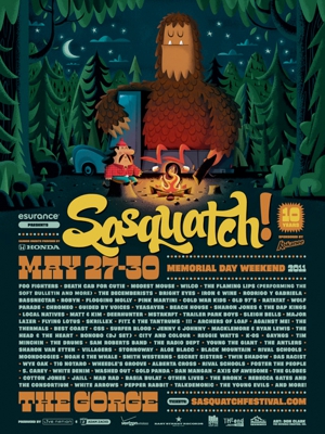 Wilco, Death Cab, Modest Mouse, Flaming Lips Lead 2011 Sasquatch Lineup