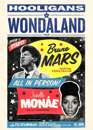Janelle Monáe, Bruno Mars, Mayer Hawthorne Announce Tour