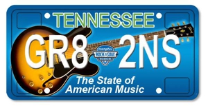 Tennessee Gets New "Musical" License Plate