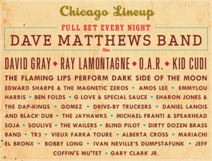Ray LaMontagne, Kid Cudi, The Flaming Lips to Play DMB Chicago Festival