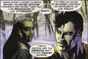 Superman Renounces U.S. Citizenship