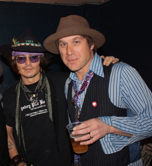 Johnny Depp Played Drums for Todd Snider’s Opening Band