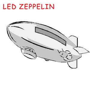 Album Covers Remade with Clip Art