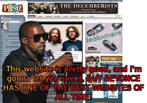 kanyelicio.us (Awesome of the Day)