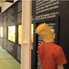 Awesome of the Day: Bart Simpson's Blackboard Lines on One Wall