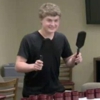 Guy Plays Medley on Home-Made PVC-Pipe Instrument