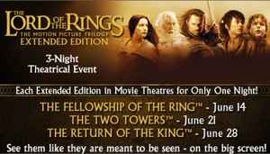 Extended <em>Lord of the Rings</em> Trilogy Returning to Theaters This Summer