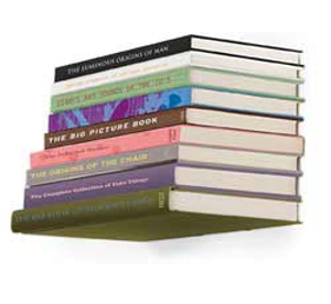 In the market for an invisible bookshelf?