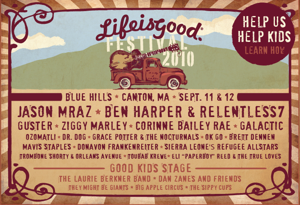 Jason Mraz, Ben Harper, Dr. Dog, Mavis Staples, More to Play Life is Good Fest, All Profits to Charity