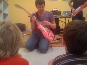 An Indie Rock Alphabet Book release party