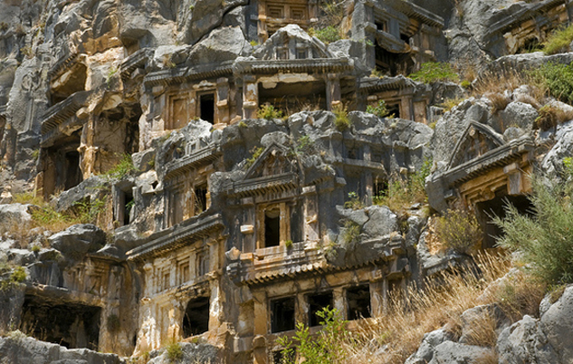 13 Cave Castles, Temples, and Buildings Carved In Mountains