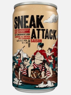 21st Amendment Sneak Attack Saison Review