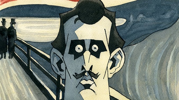 Norwegian Cartoonist Steffen Kverneland on Biography, Obsession and <i>The Scream</i> Painter Edvard Munch