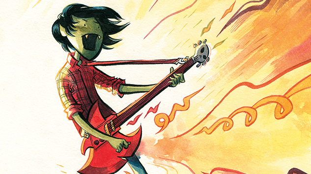 S.M. Vidaurri Sings the Blues with Marshall Lee in <i>Adventure Time</i> One-Shot