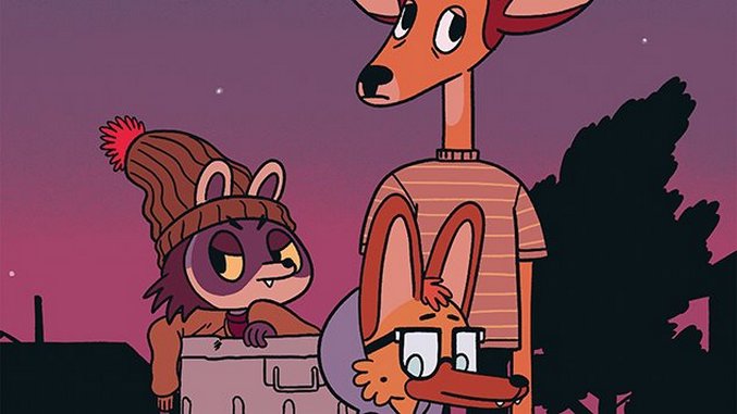 Cartoonist Jen Lee on Anthropomorphic Animals, Crossbows & Her Evocative Graphic Novel, <i>Garbage Night</I>