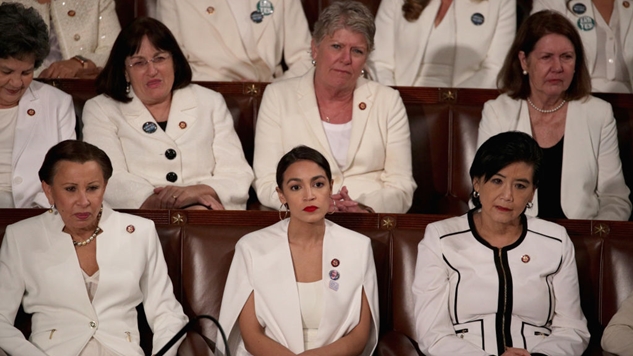 Alexandria Ocasio-Cortez&#8217;s Stony Glare Was the Only Important Part of the State of the Union