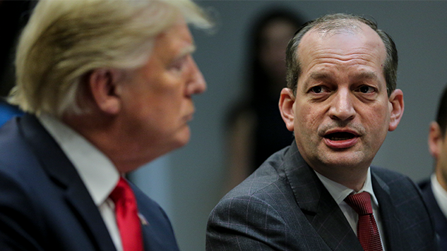 U.S. Secretary of Labor Alexander Acosta Found to Have Illegally Withheld Details of Sex Offender Jeffrey Epstein's Plea Deal